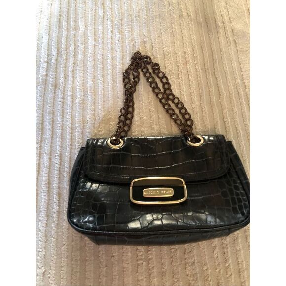 Antonio Melani Croc Chain Shoulder Bag - Picture 16 of 16